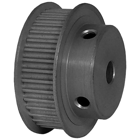 38-3P09-6FA3, Timing Pulley, Aluminum, Clear Anodized,